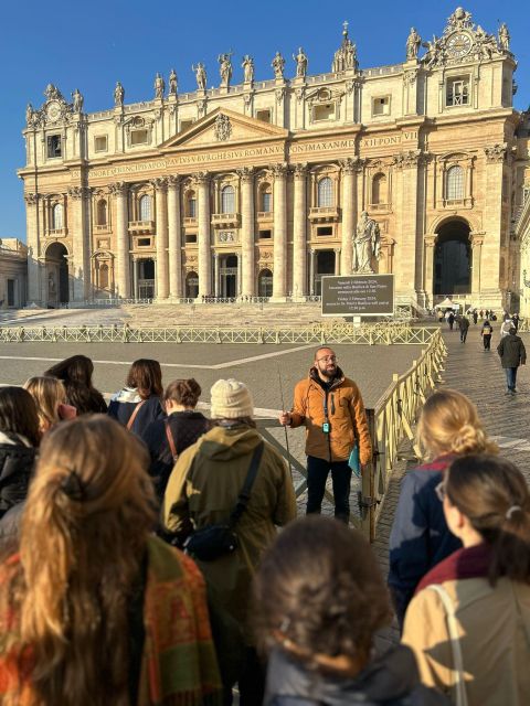 Rome: St. Peter's Basilica and Vatican Grottoes Guided Tour - Inside the basilica: art on a massive scale