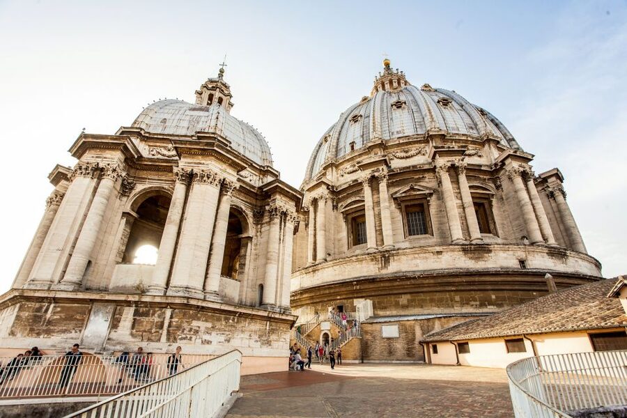 Rome: St. Peter's Basilica & Dome Entry Ticket & Audio Tour - The panorama from 136 metres