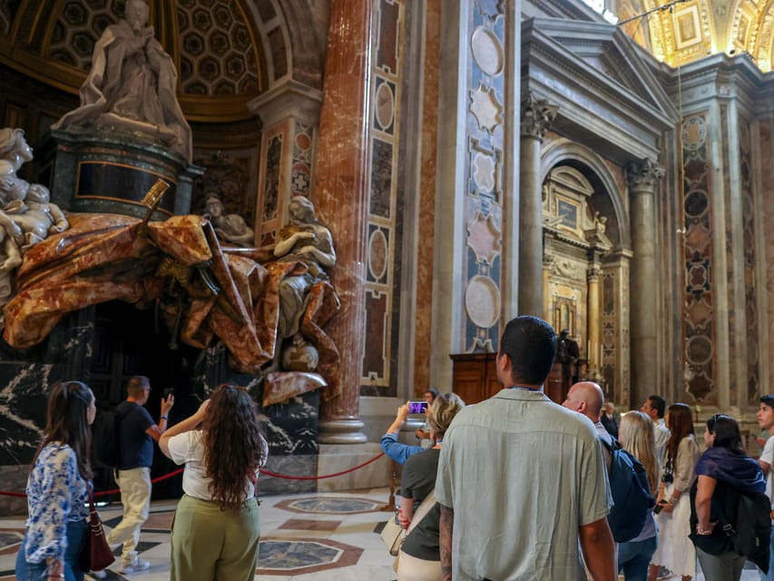 Rome: St. Peter's Basilica, La Pietà, Papal Tombs and Dome - Key points to know before booking