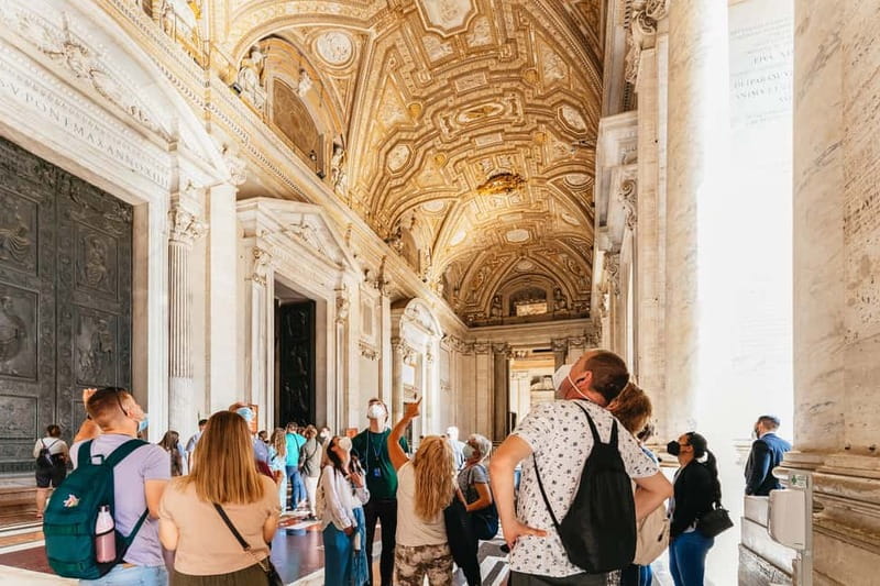 Rome: St. Peter's Basilica, Papal Tombs, and Dome Climb Tour - Inside St. Peter’s Basilica