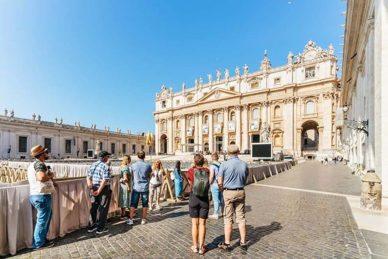 Rome: St. Peter's Basilica, Papal Tombs, and Dome Climb Tour - Timing, clothing, and practical preparation