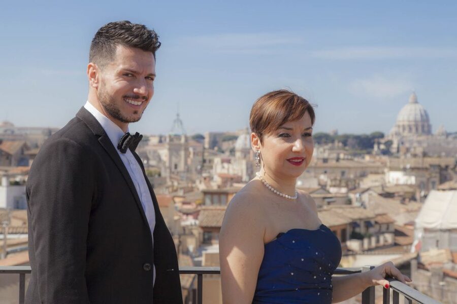 Rome: Terrazza Borromini Open-Air Opera with Aperitif - The La Grande Bellezza rooftop