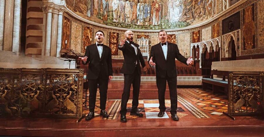 Rome: The Three Tenors at St. Paul's Church Concert Ticket - The opening program moves through famous opera arias