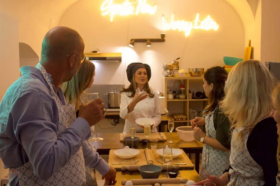 Rome: Tiramisu & Pasta Small-Group Cooking Class - How the three hours unfold