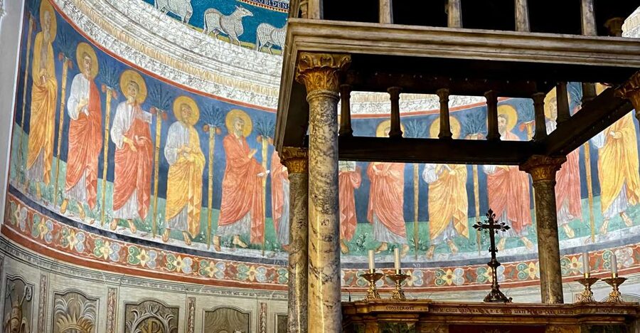 Rome: Tour of St. Clement's Basilica Underground Temples - Descending into the 4th-century Christian church