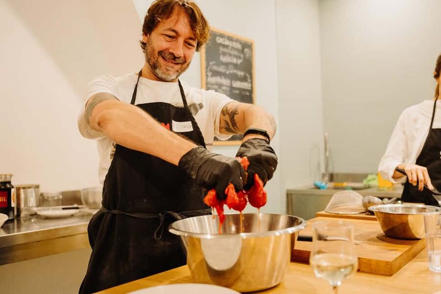 Rome: Traditional Pasta Making Class with Wine & Gelato - Learning Roman sauces, not just pasta shapes