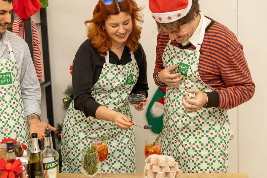 Rome: Traditional Pasta with Cocktails Cooking Class - Making three classic Italian spritzes