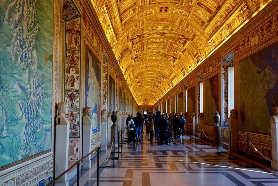 Rome: Vatican Museums and Sistine Chapel Guided Tour - The Gallery of Maps, a favorite part of the route