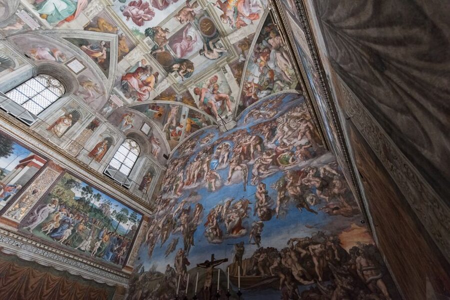Rome: Vatican Museums, Sistine Chapel, and Basilica Tour - Renaissance scenes in the textile gallery