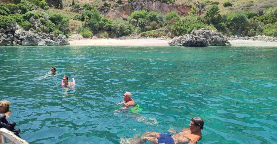 San Vito Lo Capo: Boat Trip with 3 Swimming Stops and Snacks - Cala dell’Uzzo and the grotto