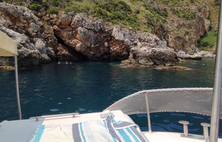 San Vito Lo Capo: Boat Trip with 3 Swimming Stops and Snacks - Faraglioni di Scopello and the old tuna fishery