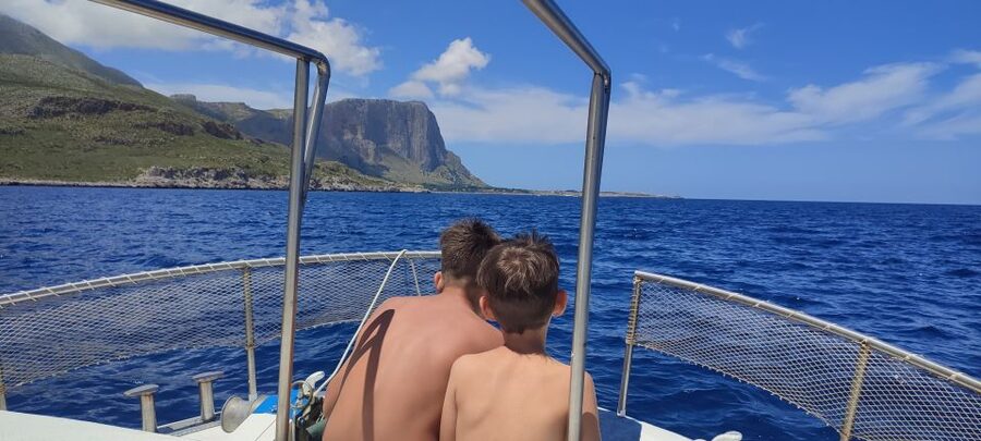San Vito Lo Capo: Boat Trip with 3 Swimming Stops and Snacks - The boat itself, shade, and comfort
