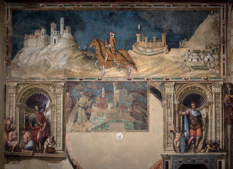 Siena: Palazzo Pubblico Entry Ticket - Sala di Balìa and Painted Medieval Walls