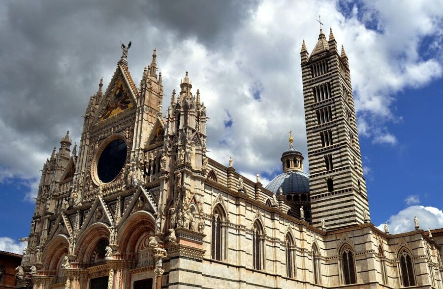 Siena Walking Tour with Cathedral and Crypt & Museum Option - Starting beneath San Domenico