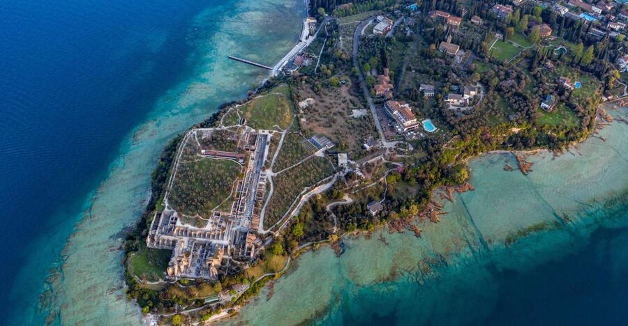 Sirmione: 25 Minute Boat Cruise around the Peninsula - Leaving the harbor and seeing Sirmione from the lake