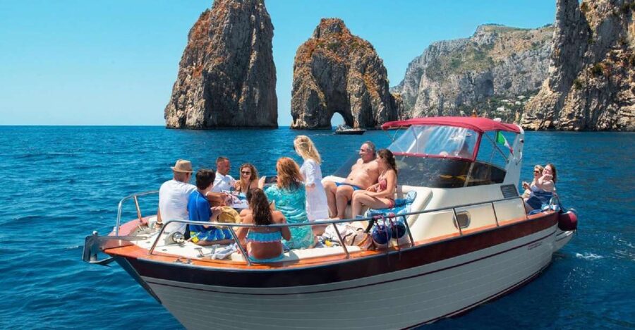 Sorrento: Capri and Blue Grotto Boat Cruise with Drinks - Why the water-level view changes Capri