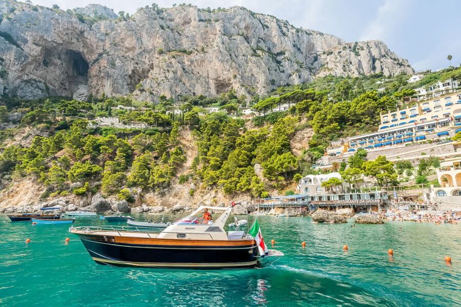 Sorrento: Exclusive Capri Boat Tour and Optional Blue Grotto - The ride along the Sorrento coast