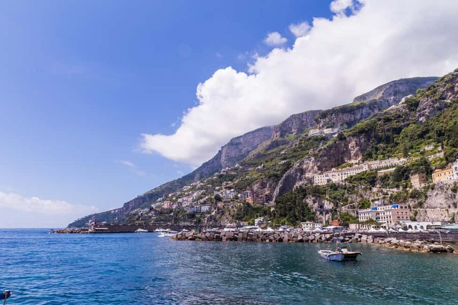 Sorrento: Full-Day Boat Tour to Positano, Amalfi and Ravello - From Li Galli to Amalfi by sea