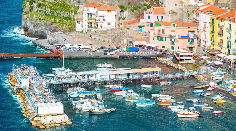 Sorrento: Guided Walking Tour & Limoncello Tasting - Vallone dei Mulini gives Sorrento its oddest opening