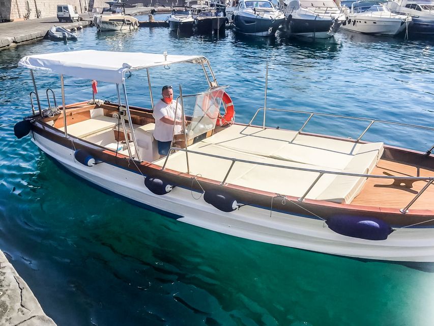Sorrento: Sightseeing Cruise with Limoncello Tasting - Swimming, snorkeling, and the drinks break