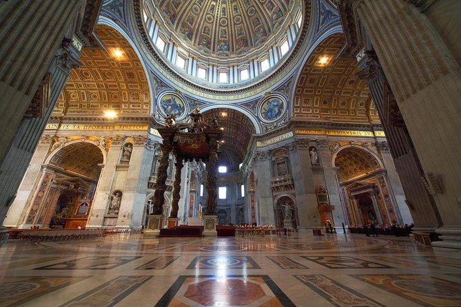 St. Peter’s Basilica Priority Access Tour with Dome & Crypt - The dome terrace and Rome from above