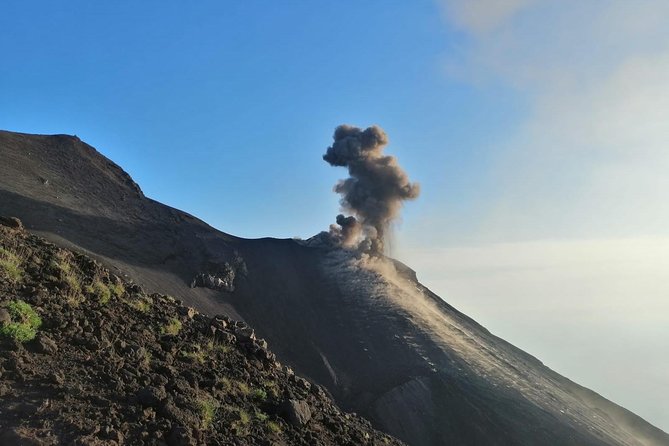 Stromboli: sunset trekking to Sciara del Fuoco - Ashàra - Reaching 400 meters above the sea