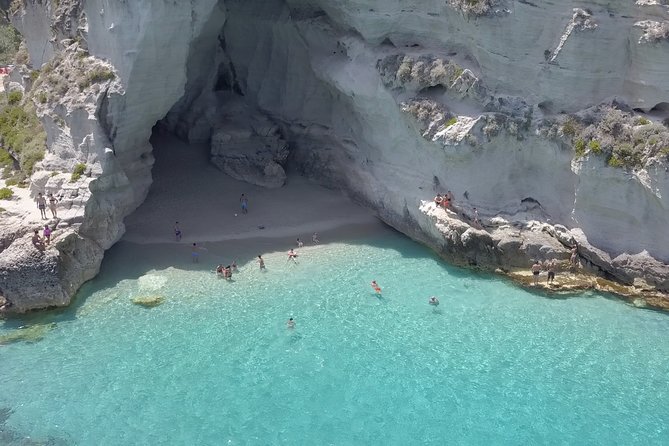 The best Boat Tour from Tropea to CapoVaticano, max 12 passengers - Swimming at Riaci’s canyon and caves