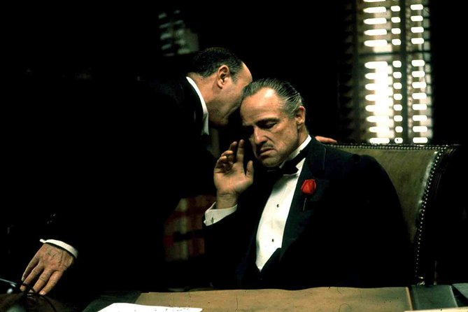 The Godfather Movie Tour - Savoca and the scene at Bar Vitelli