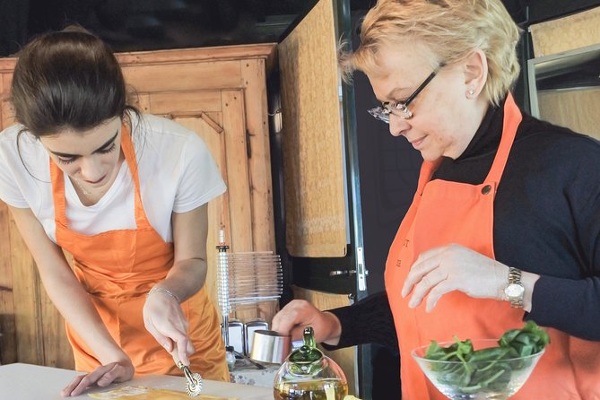 The Secrets to Learn Fresh Pasta and Tiramisù in a Glam Home - Tagliatelle first, with a traditional tomato sauce