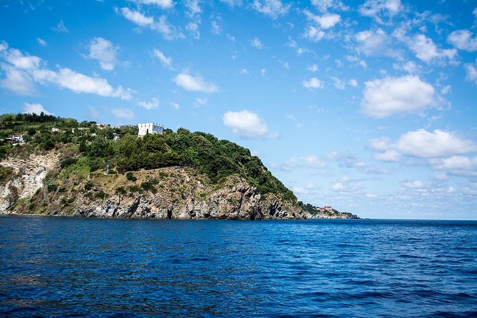 Tour of the island of Ischia in schooner - Aragonese Castle from the water