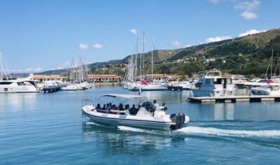 Capo Vaticano Boat Trip with Snorkeling & Drink