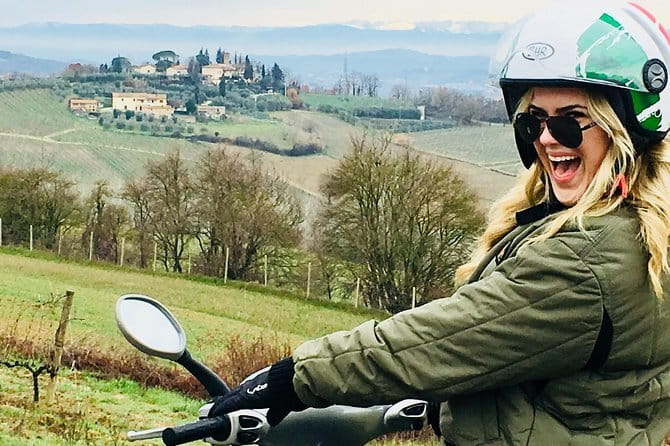 Tuscany Vespa Tour from Florence with Wine Tasting - Country Roads, Vineyards, and Photo Stops