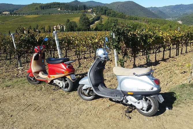 Tuscany Vespa Tour: Lunch & Wine Tasting, Countryside Roads - Leaving Florence for the Chianti Rufina hills