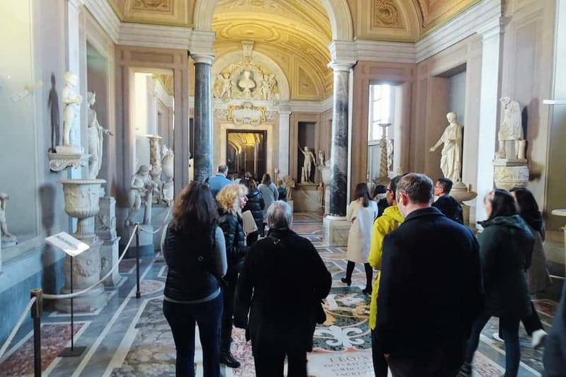 Vatican Museums, Sistine Chapel & Skip-the-Line Basilica - Gallery of Candelabra: look up as well as around