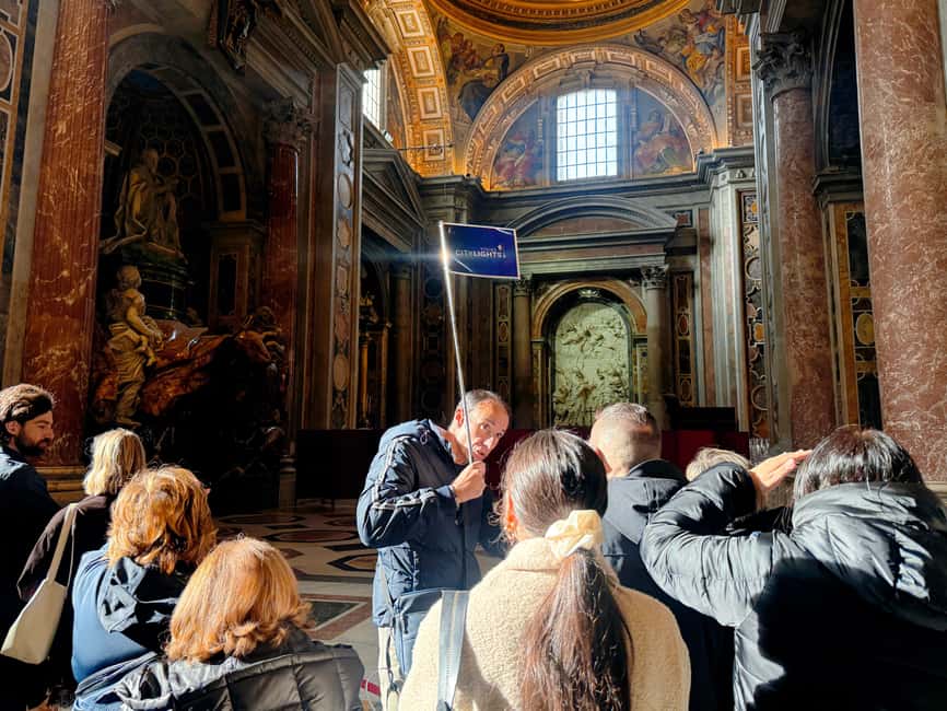 Vatican Museums, Sistine Chapel & Skip-the-Line Basilica - Reaching St. Peter’s Basilica