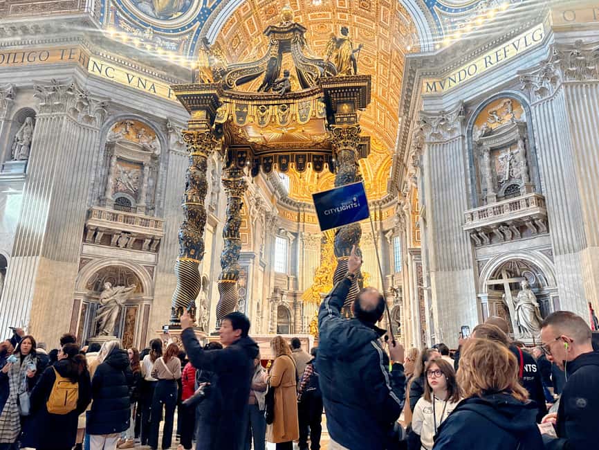 Vatican Museums, Sistine Chapel & Skip-the-Line Basilica - What the guides add