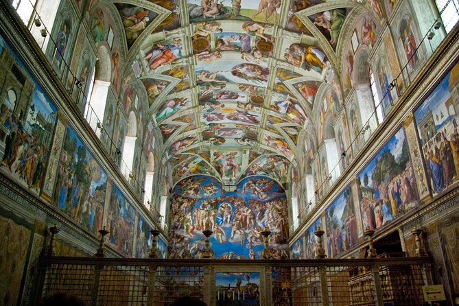 Vatican Museums Sistine Chapel Tour with access to St Peter - Meeting at Caffé Vaticano and entering the museum