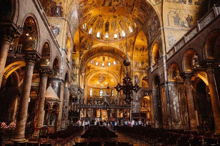 Venice: Doge's Palace & St Mark's Tour with Upgrade Option - The terrace option changes the Basilica visit