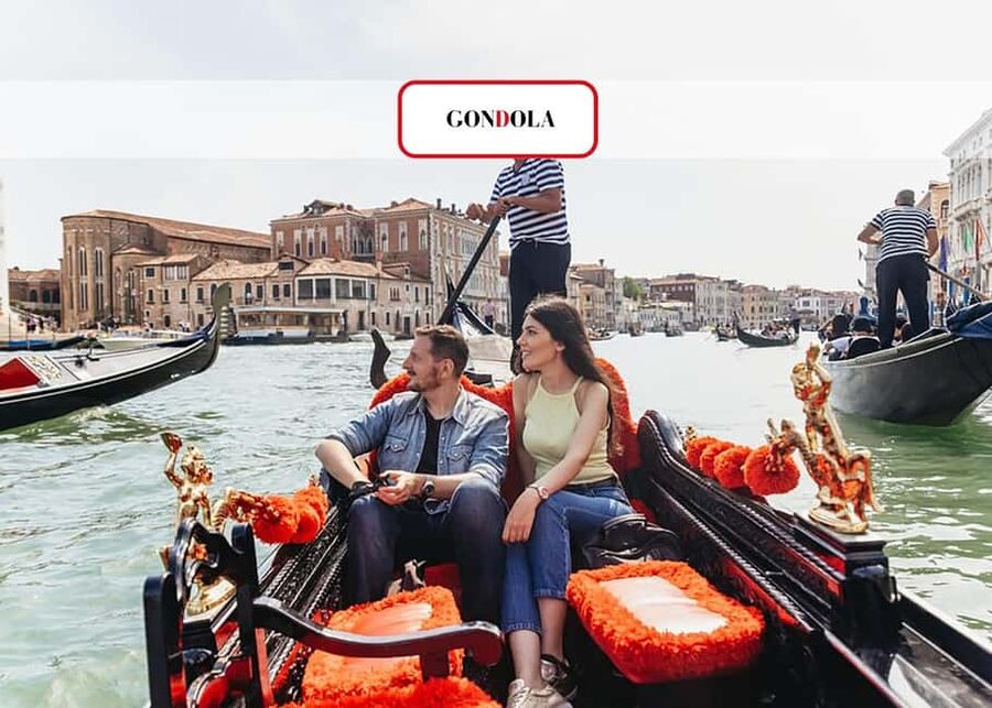 Venice: Grand Canal Gondola Ride with App Commentary - La Fenice and the quieter canals