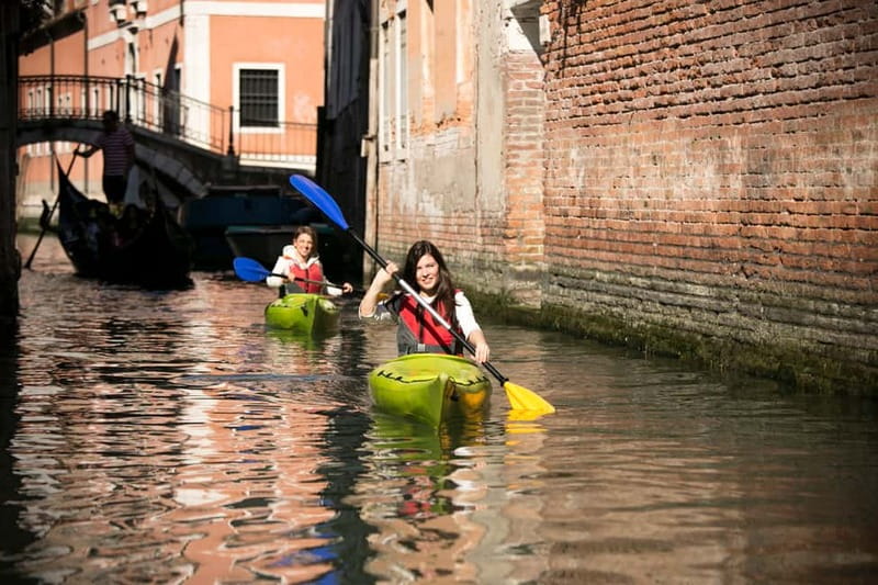Venice: Guided Canal Kayak Tour at Day, Night, or Sunset - Venice from the seat of a kayak