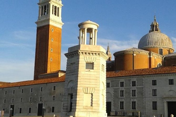 Venice Sunset Cruise by Typical Venetian Boat with Prosecco - San Giorgio Maggiore across the water