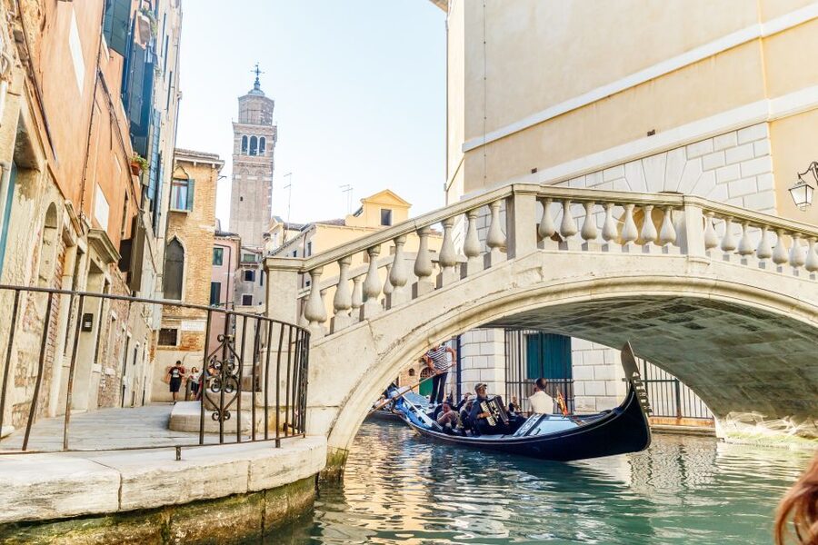 Venice: Traditional Shared Gondola Ride - How the seating works