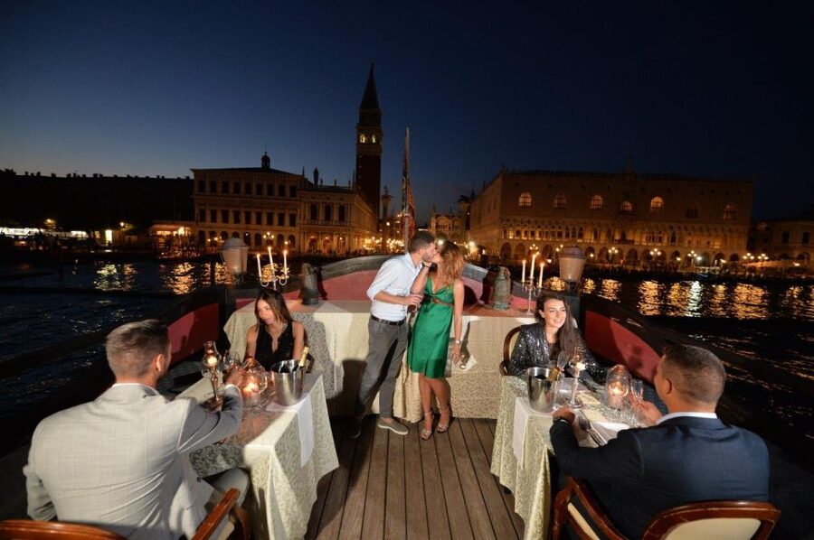 Venice: Venetian Lagoon Tour and Galleon Dinner - Weather, comfort, and motion sickness