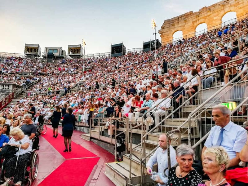 Verona: Arena di Verona Opera Ticket - Choosing between Aida, Carmen, and the other operas