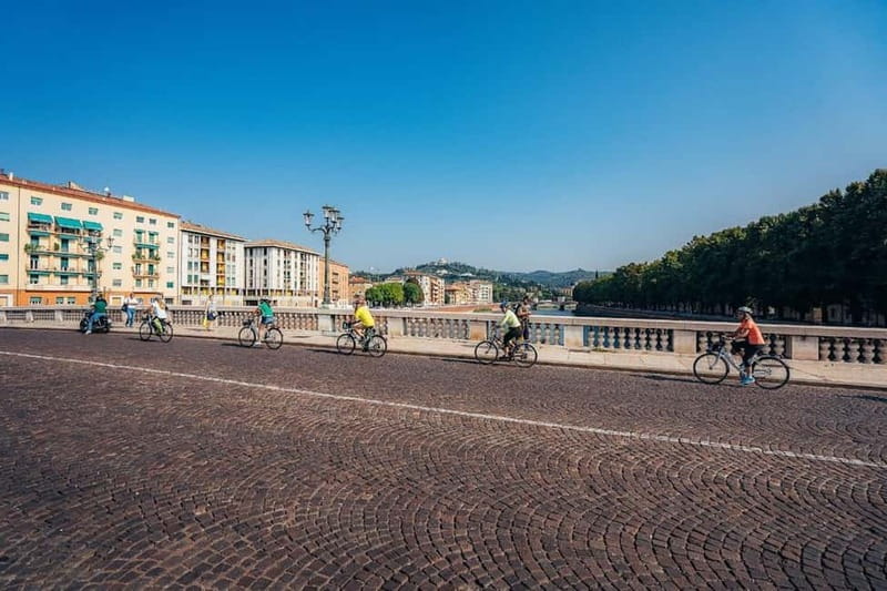 Verona: Classic and Hidden Gems Bike Tour - Roman Verona, old streets, and the city’s changing shape