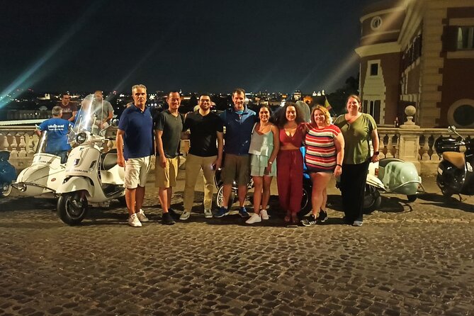 Vespa Sidecar Tour By Night with Pickup - Trastevere is the evening’s tastiest pause