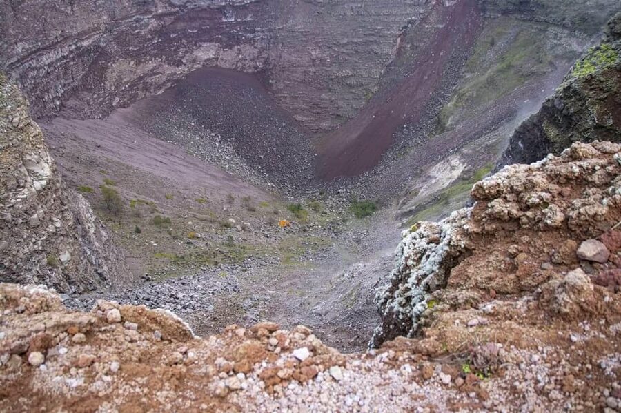 Vesuvius National Park Skip-the-Line Ticket - At the crater rim and summit area